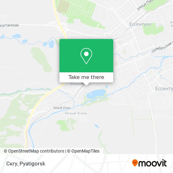 Скгу map