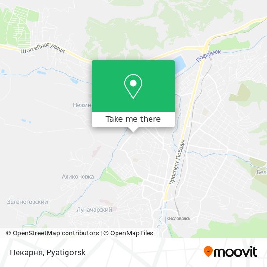 Пекарня map