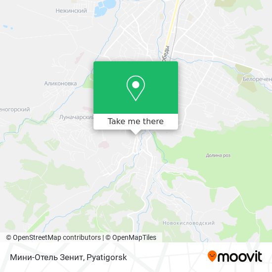 Мини-Отель Зенит map