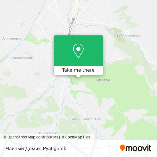 Чайный Домик map