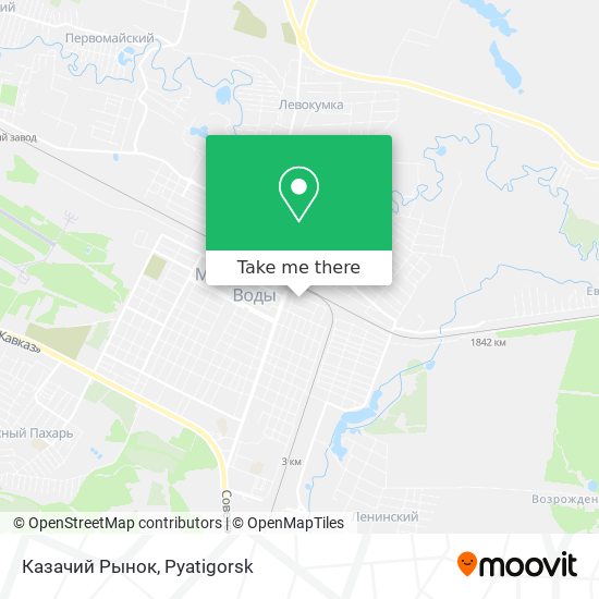Казачий Рынок map