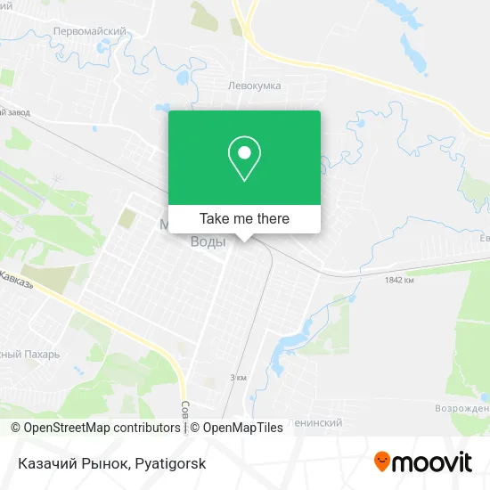Казачий Рынок map