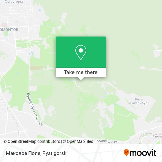 Маковое Поле map