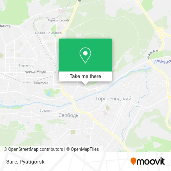 Загс map