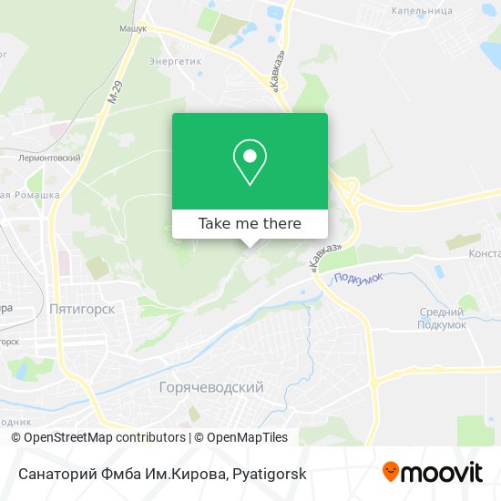 Санаторий Фмба Им.Кирова map