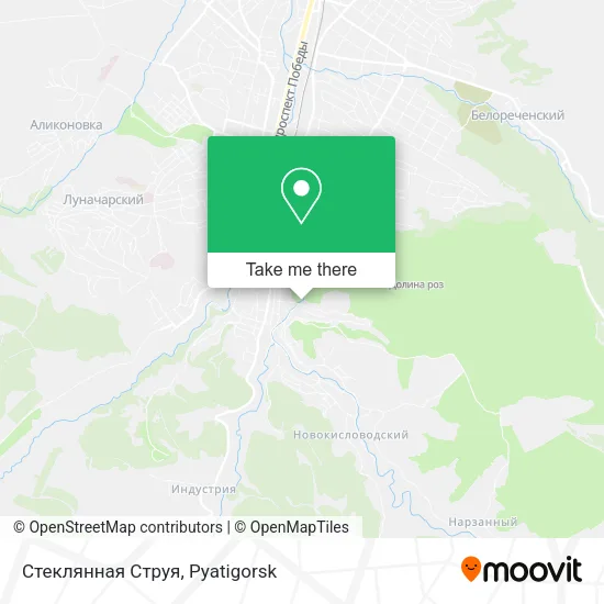 Стеклянная Струя map