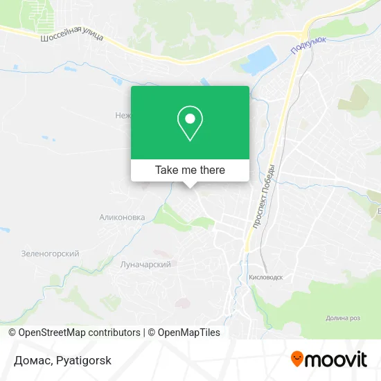 Домас map