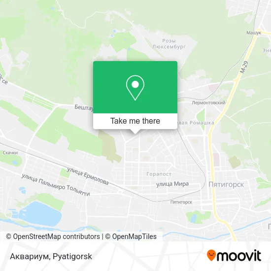 Аквариум map