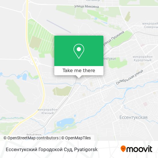 Ессентукский Городской Суд map