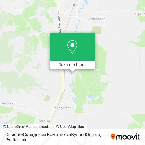 Офисно-Складской Комплекс «Кулон Югрос» map