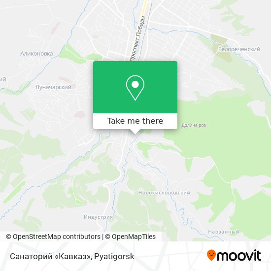 Санаторий «Кавказ» map