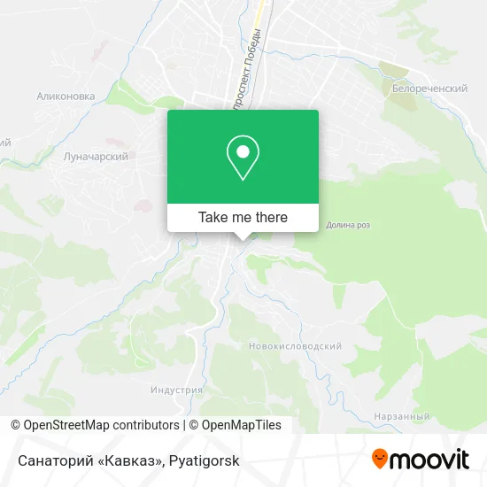Санаторий «Кавказ» map