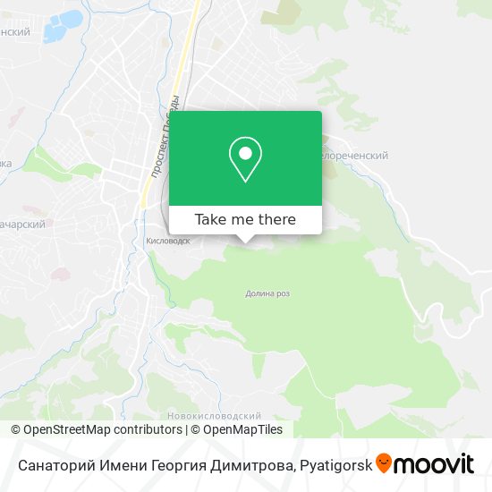 Санаторий Имени Георгия Димитрова map