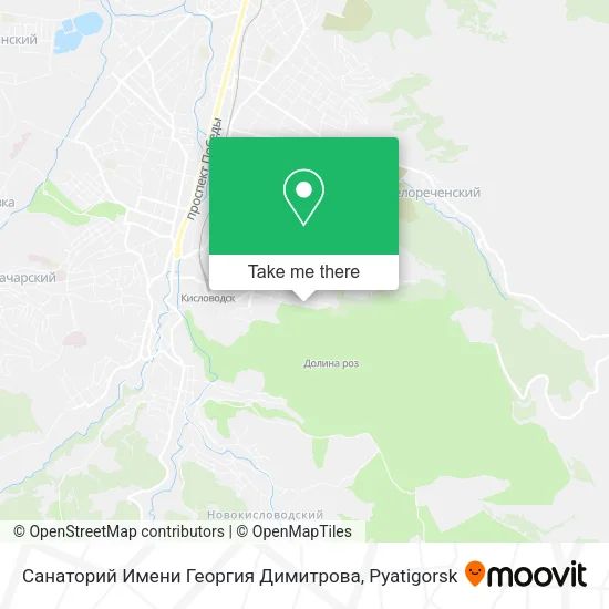 Санаторий Имени Георгия Димитрова map