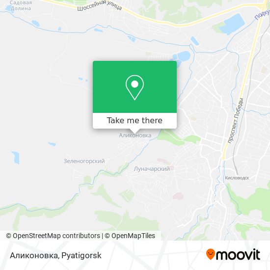 Аликоновка map