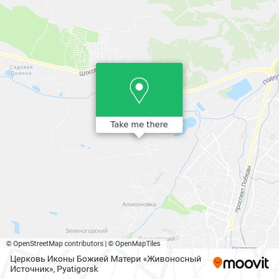 Церковь Иконы Божией Матери «Живоносный Источник» map
