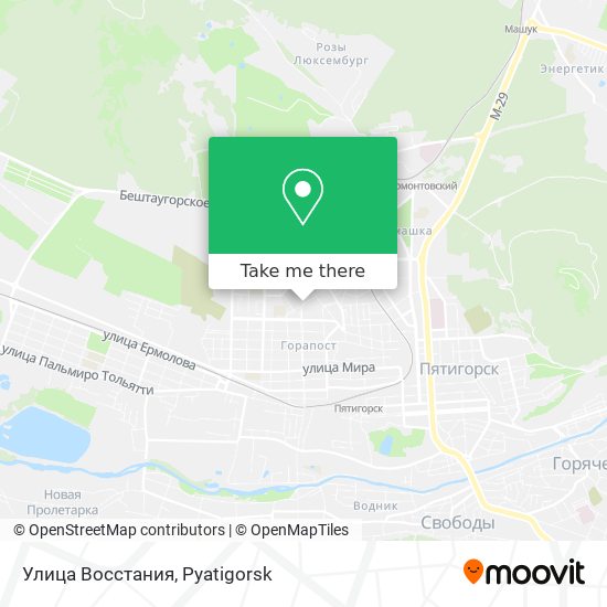 Улица Восстания map