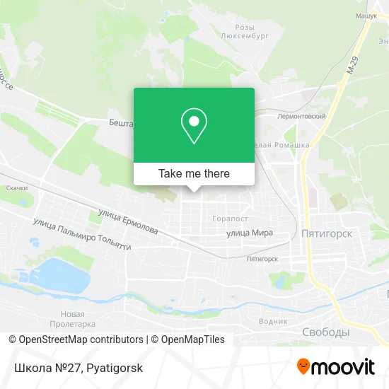 Школа №27 map