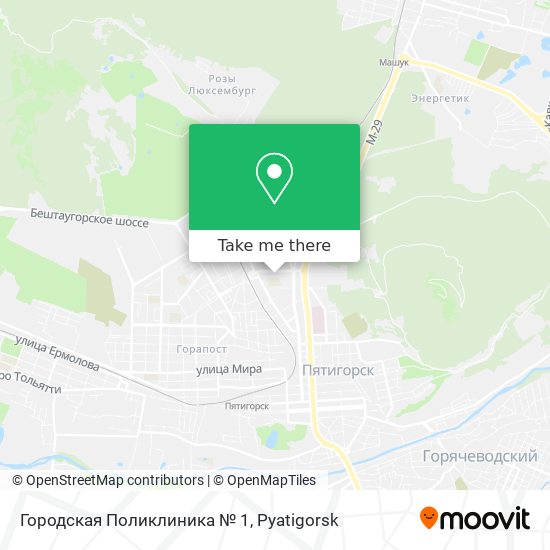 Городская Поликлиника № 1 map