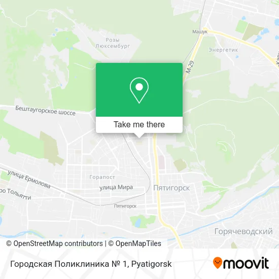 Городская Поликлиника № 1 map