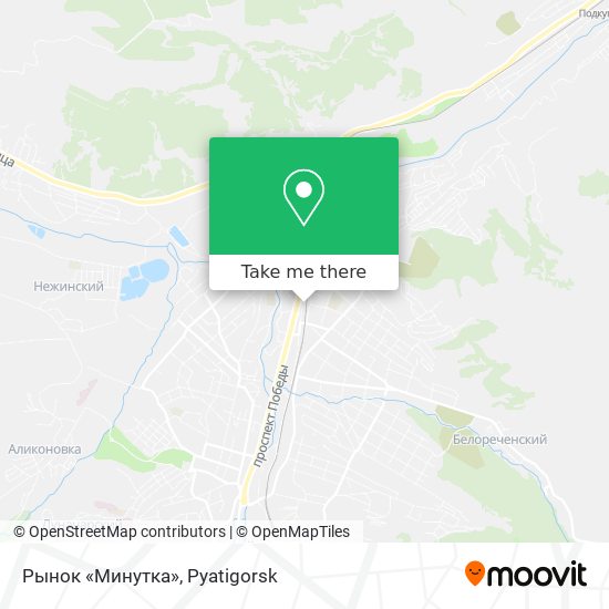 Рынок «Минутка» map