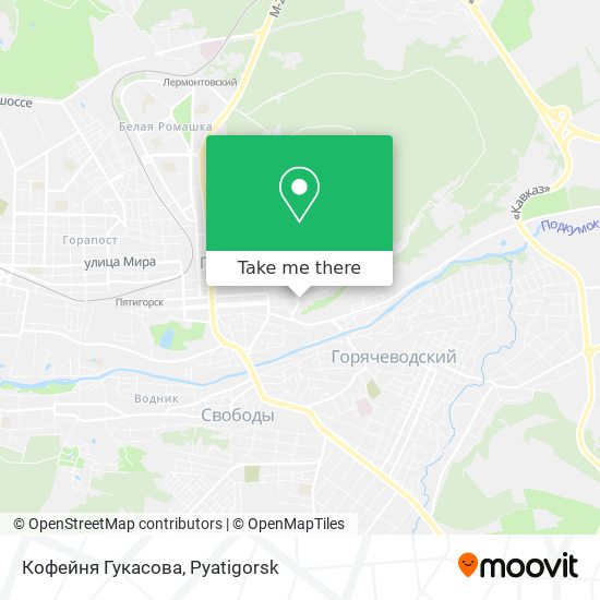 Кофейня Гукасова map