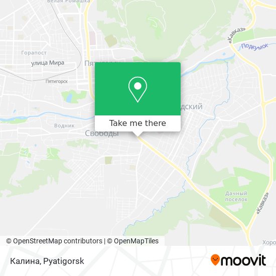 Калина map