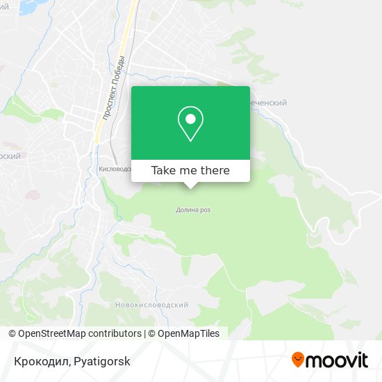Крокодил map