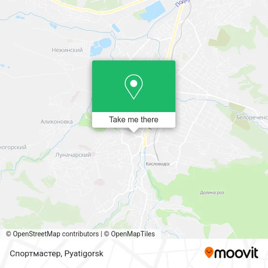 Спортмастер map