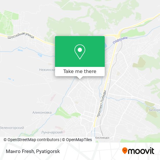 Манго Fresh map
