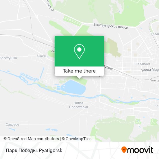 Парк Победы map