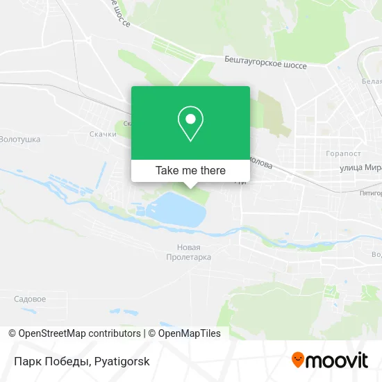 Парк Победы map