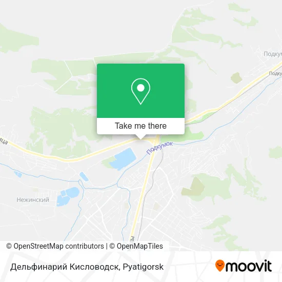 Дельфинарий Кисловодск map