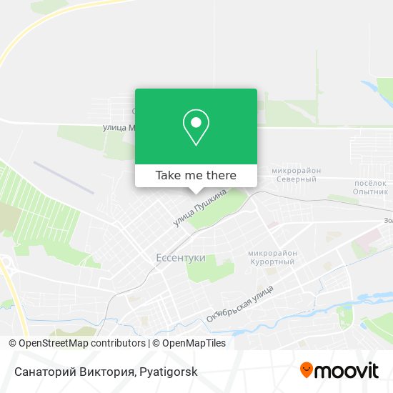 Санаторий Виктория map