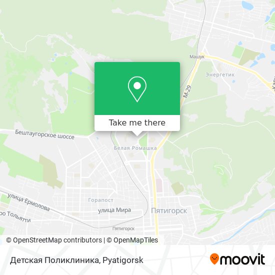 Детская Поликлиника map