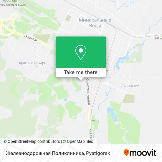 Железнодорожная Поликлиника map