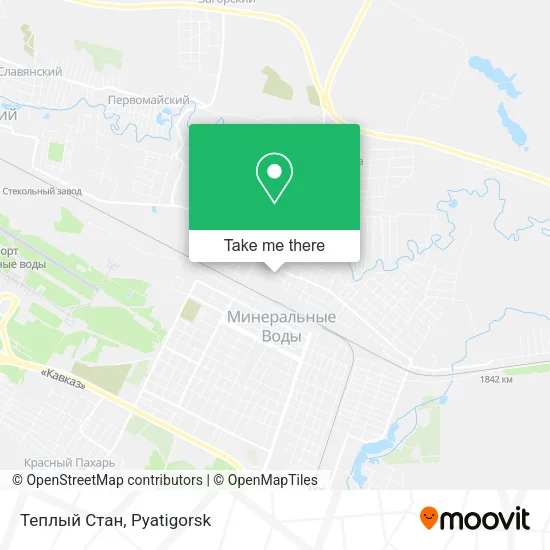 Теплый Стан map