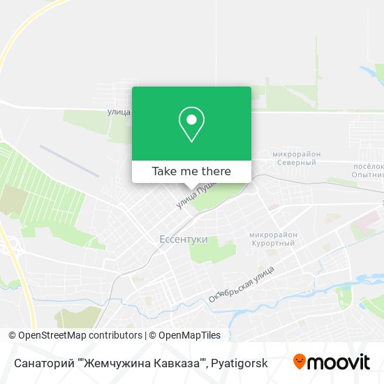 Санаторий ""Жемчужина Кавказа"" map