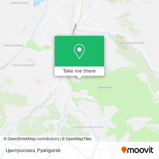 Центросоюз map