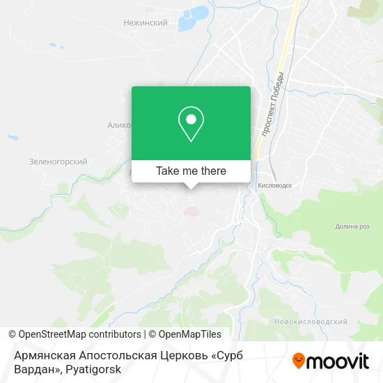 Армянская Апостольская Церковь «Сурб Вардан» map