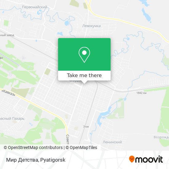 Мир Детства map