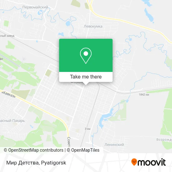 Мир Детства map