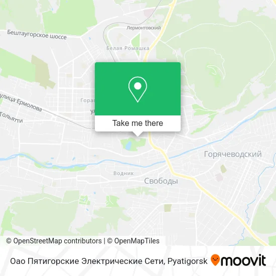 Оао Пятигорские Электрические Сети map