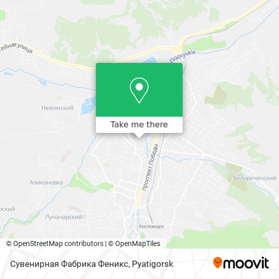 Сувенирная Фабрика Феникс map
