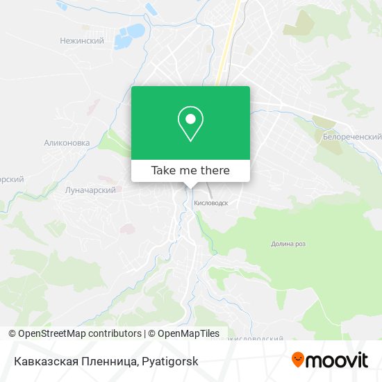 Кавказская Пленница map