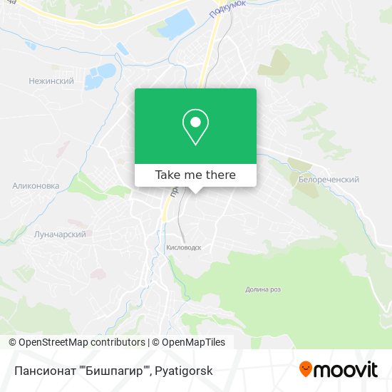 Пансионат ""Бишпагир"" map