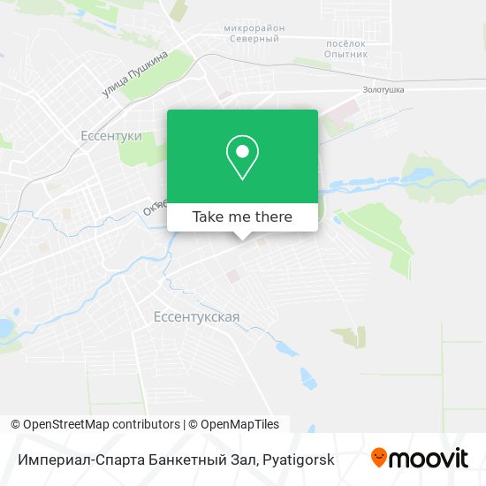 Империал-Спарта Банкетный Зал map
