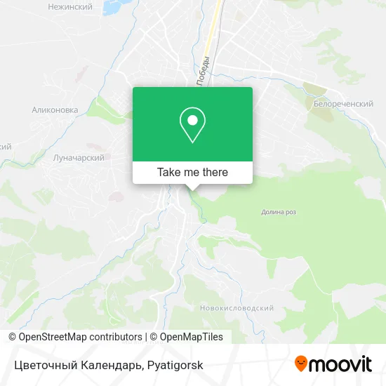 Цветочный Календарь map