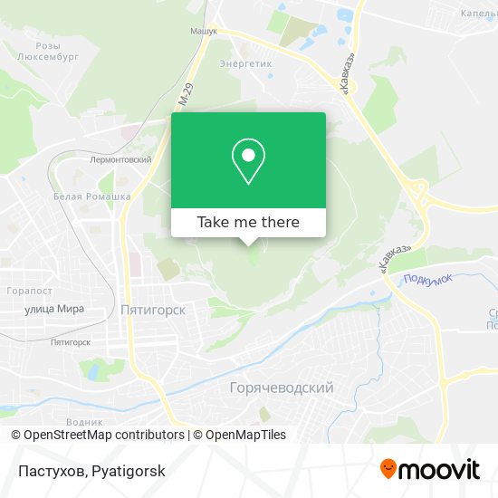 Пастухов map