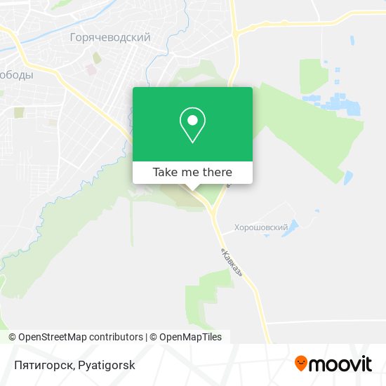 Пятигорск map